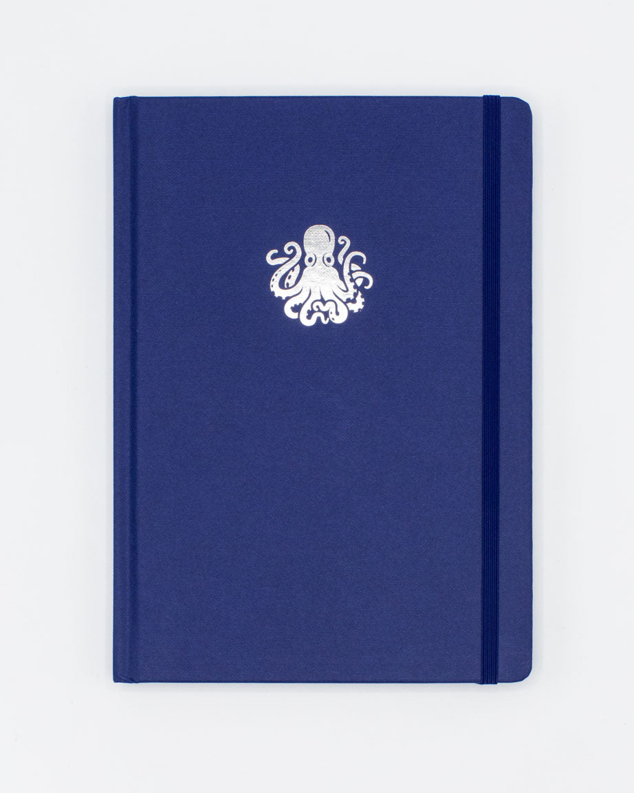 Octopus A5 Hardcover Notebook - Dotted Lines