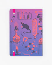 Retro Laboratory Science A5 Softcover Notebook