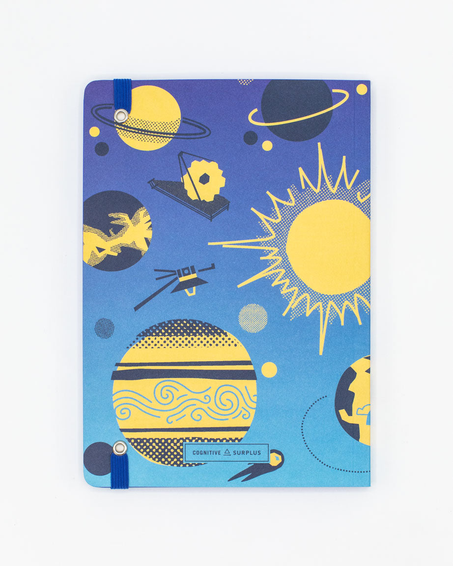 Retro Space A5 Softcover Notebook