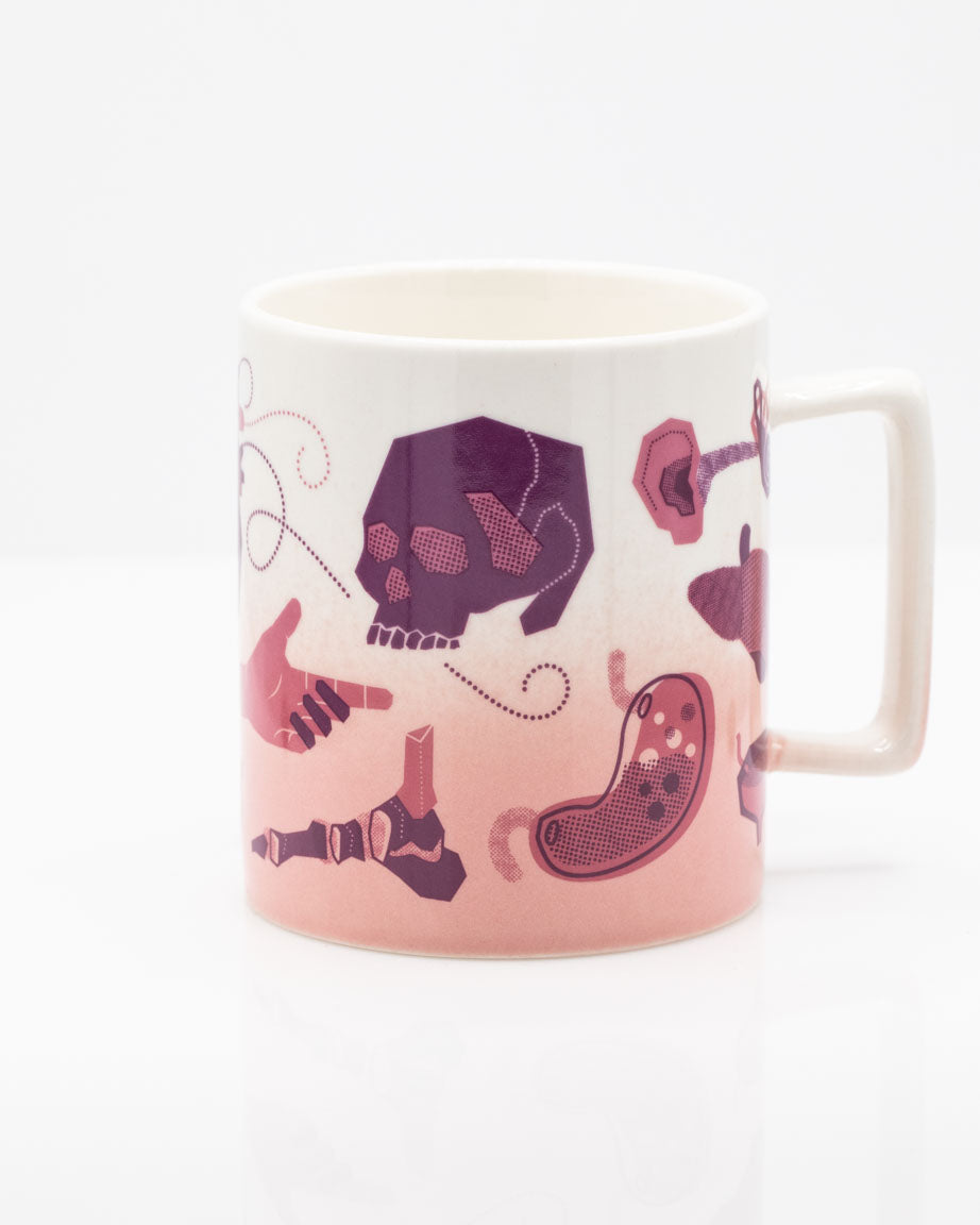 Retro Anatomy 350 mL Ceramic Mug