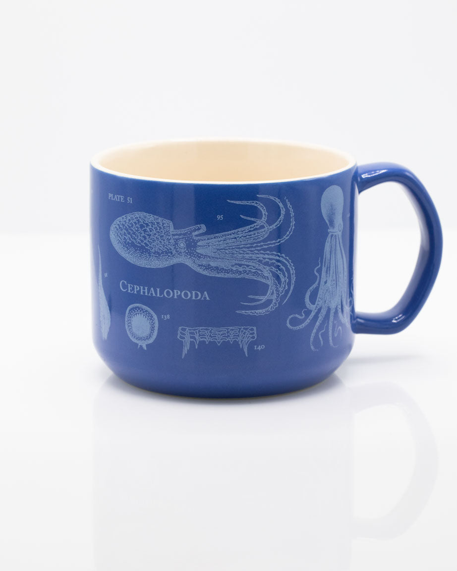 Beware the Kraken: Cephalopods 450 mL Ceramic Mug