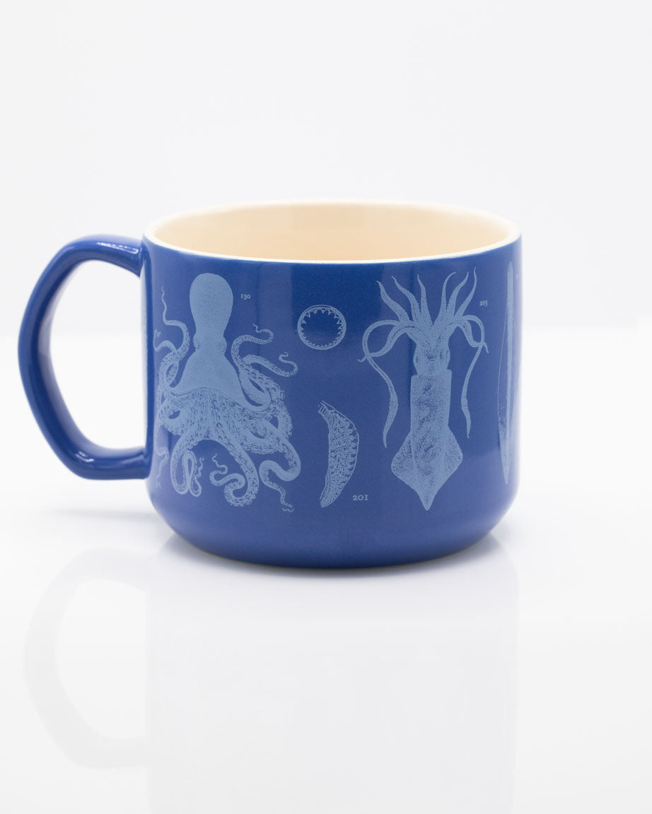 Beware the Kraken: Cephalopods 450 mL Ceramic Mug