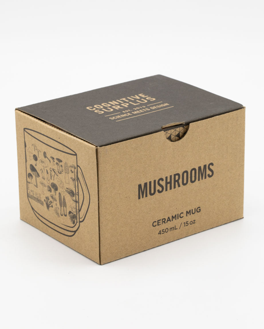 Woodland Mushrooms 450 mL Ceramic Mug