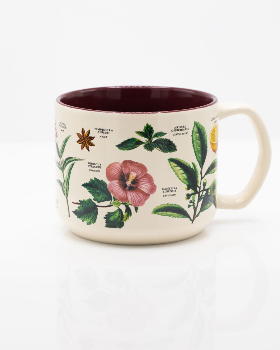 The Botany of Tea Mug 450 mL Ceramic Mug