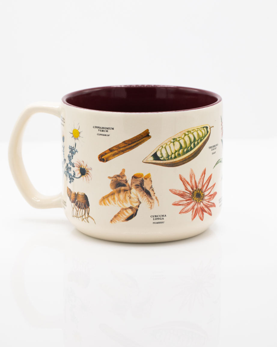 The Botany of Tea Mug 450 mL Ceramic Mug