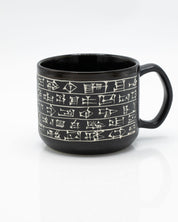 Cuneiform Hand Carved 450 mL Ceramic Mug