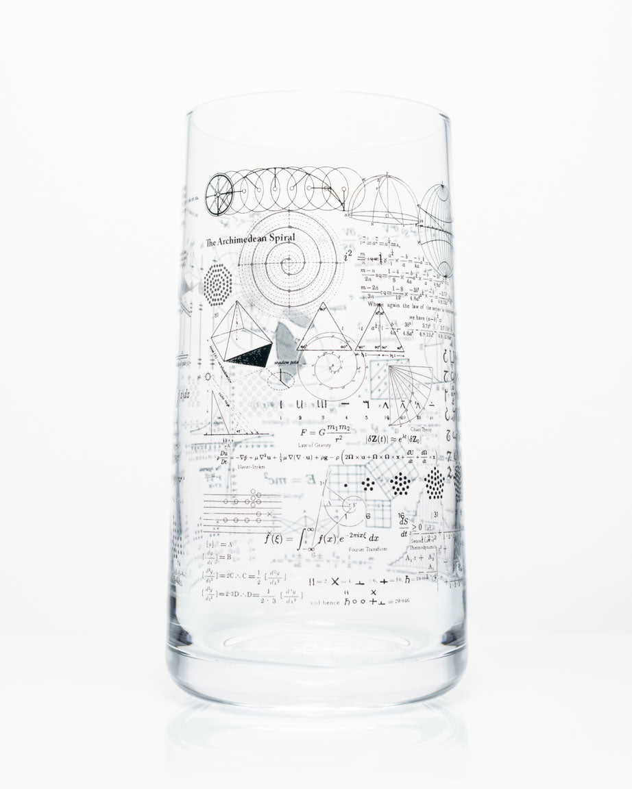 Vintage Science Drinking Glasses Set of 7 | Cognitive Surplus