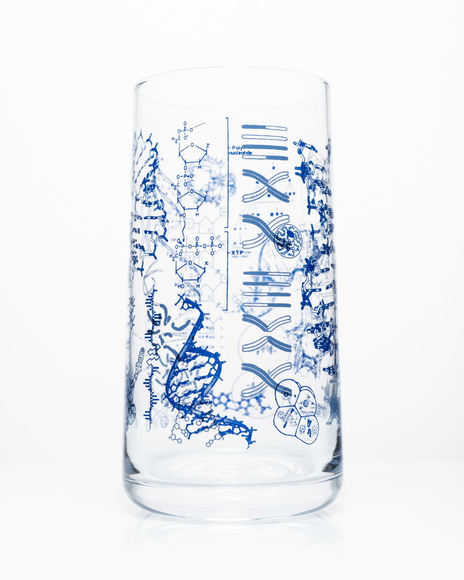 Genetics & DNA Drinking Glass
