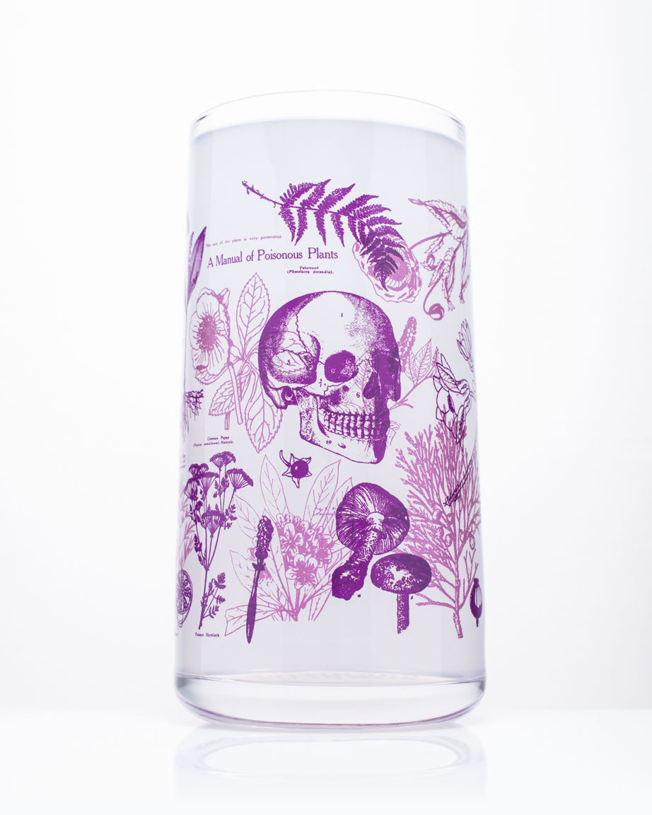 Poisonous Plants Drinking Glass