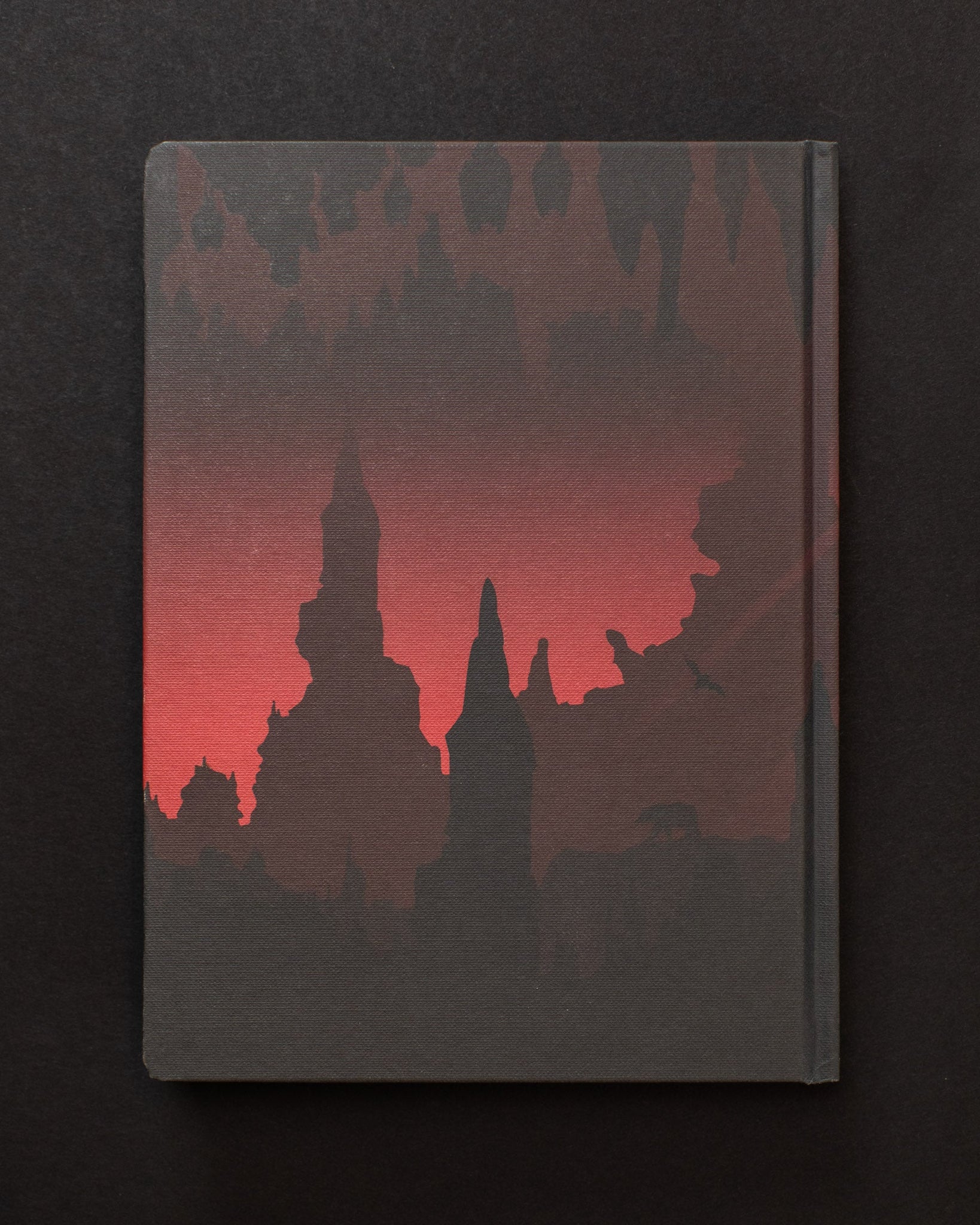 Jungle at Night Dark Matter Black Paper Notebook by Cognitive Surplus