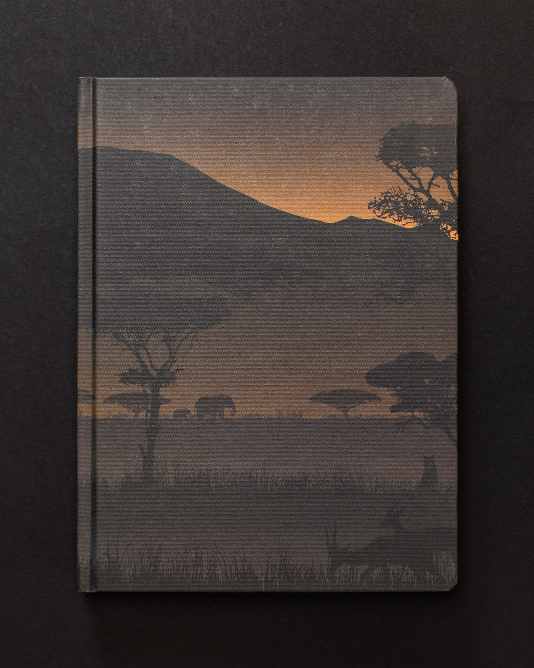 Savanna at Dusk Dark Matter Notebook