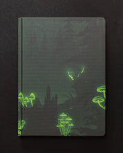 Bioluminescent Mushrooms Dark Matter Notebook