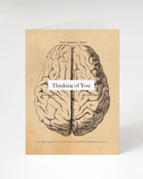 Thinking of You: Vintage Brain Card