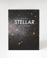 Buon compleanno stellare Carta
