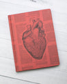 Anatomical Heart Hardcover - Lined/Grid - Cognitive Surplus