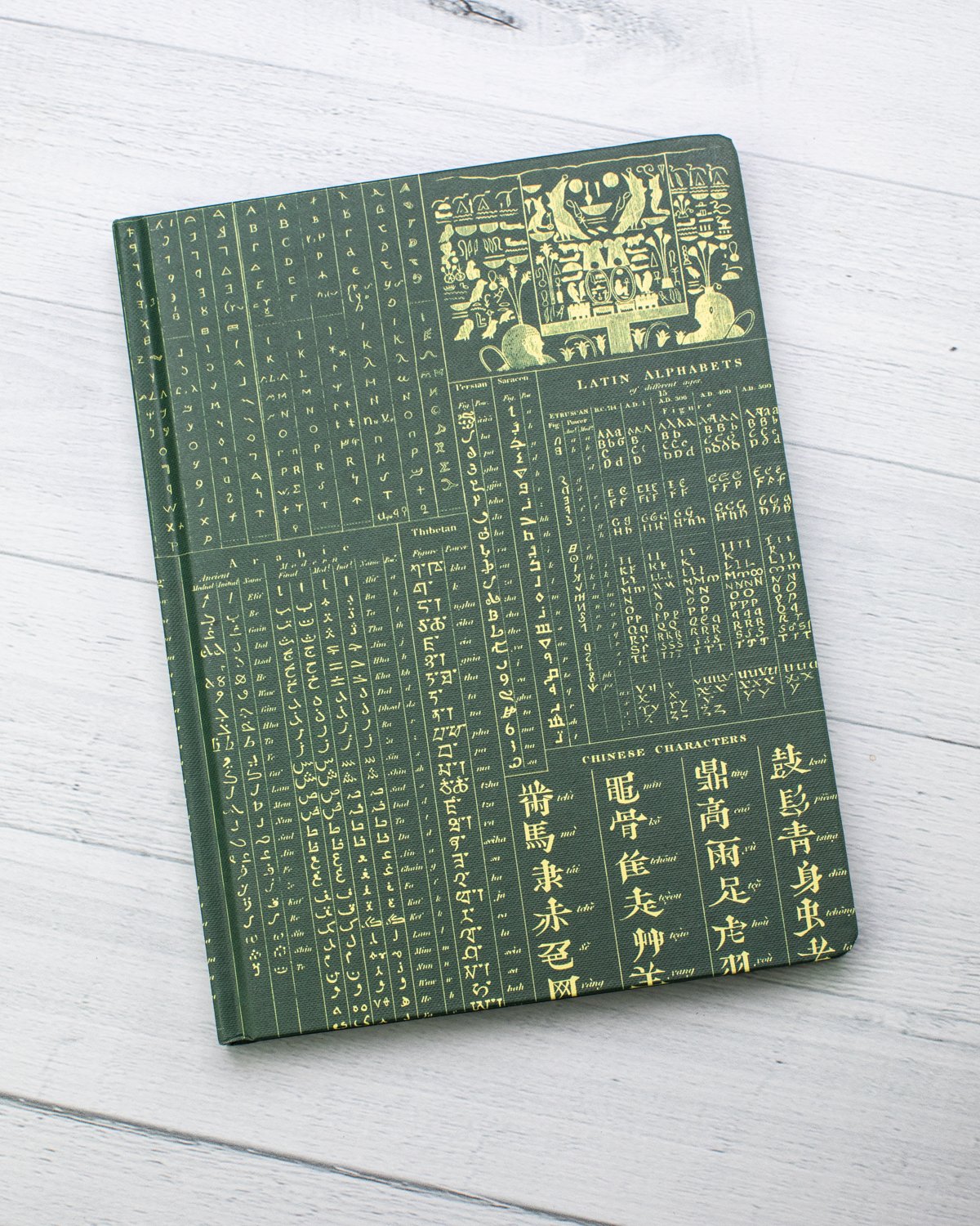 Linguistics Hardcover Notebook - Lined/Grid