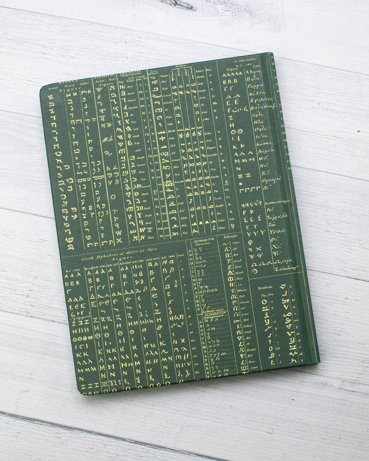 Linguistics Hardcover Notebook - Lined/Grid