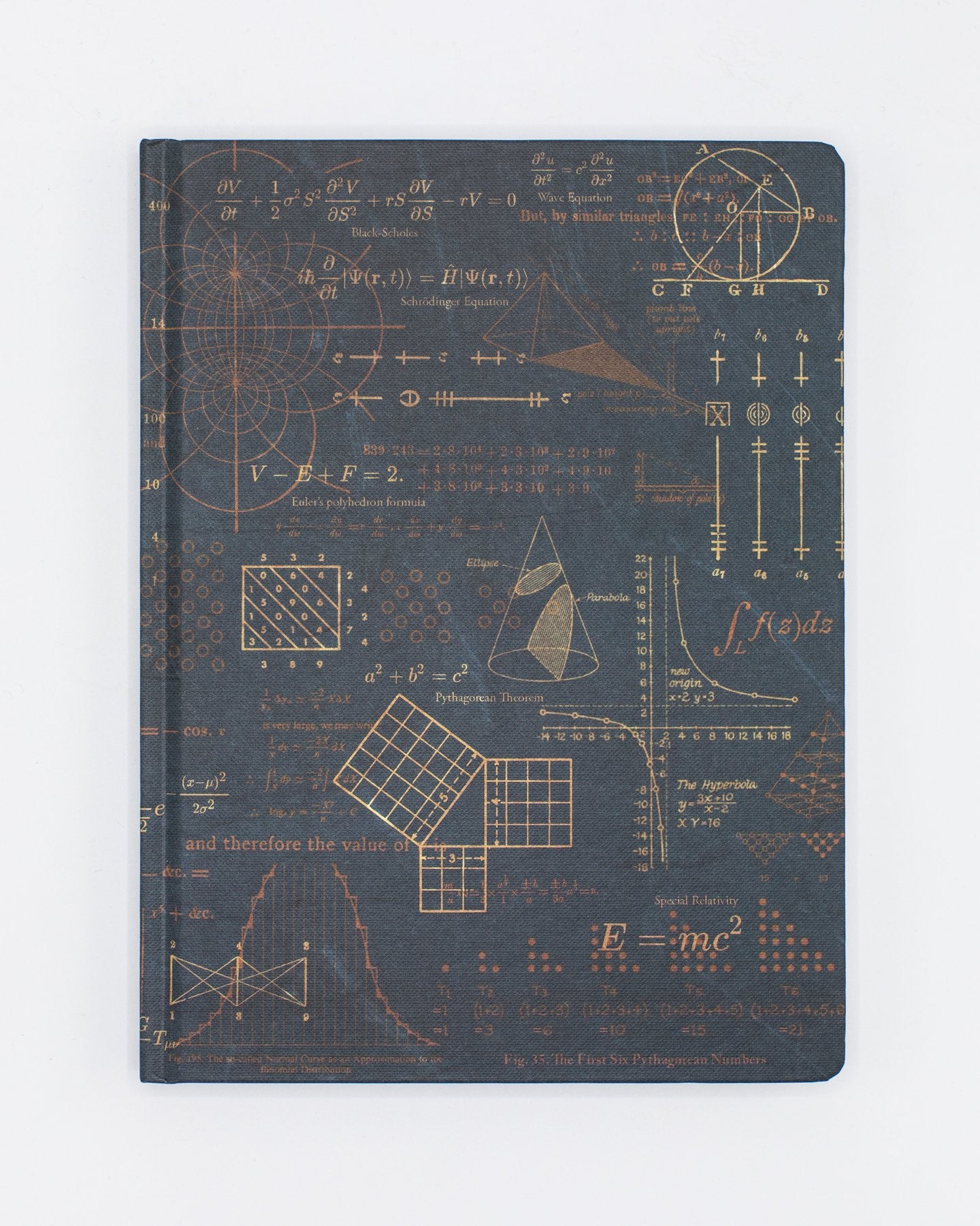 Equations that Changed the World Hardcover Notebook - Dot Grid