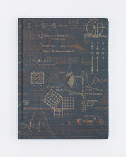 Equations that Changed the World Hardcover Notebook - Dot Grid