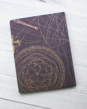 Planetary Motion Hardcover Notebook - Lined/Grid