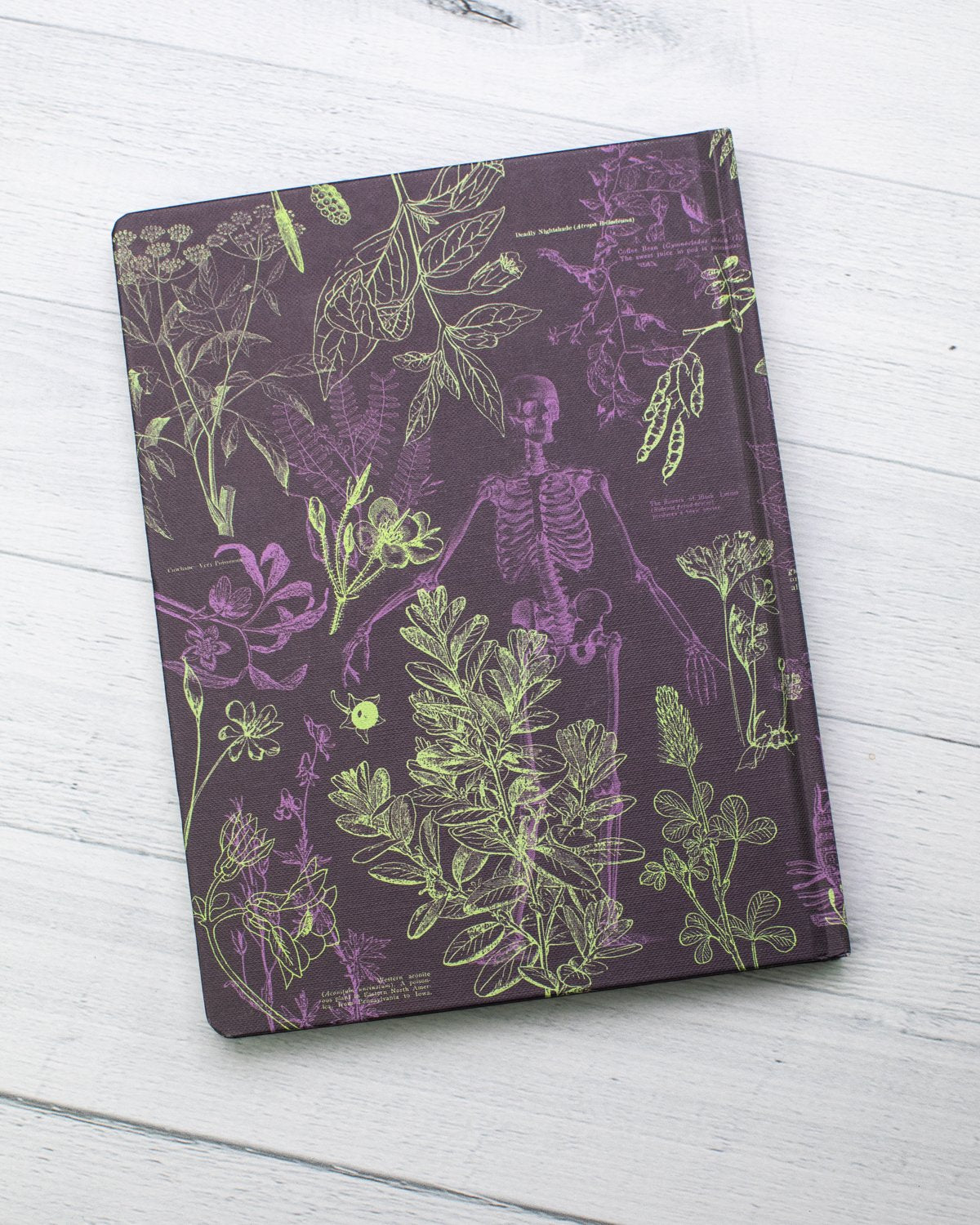 Poisonous Plants Hardcover Notebook - Lined/Grid