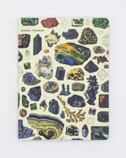 Gems & Minerals Hardcover Notebook - Dot Grid