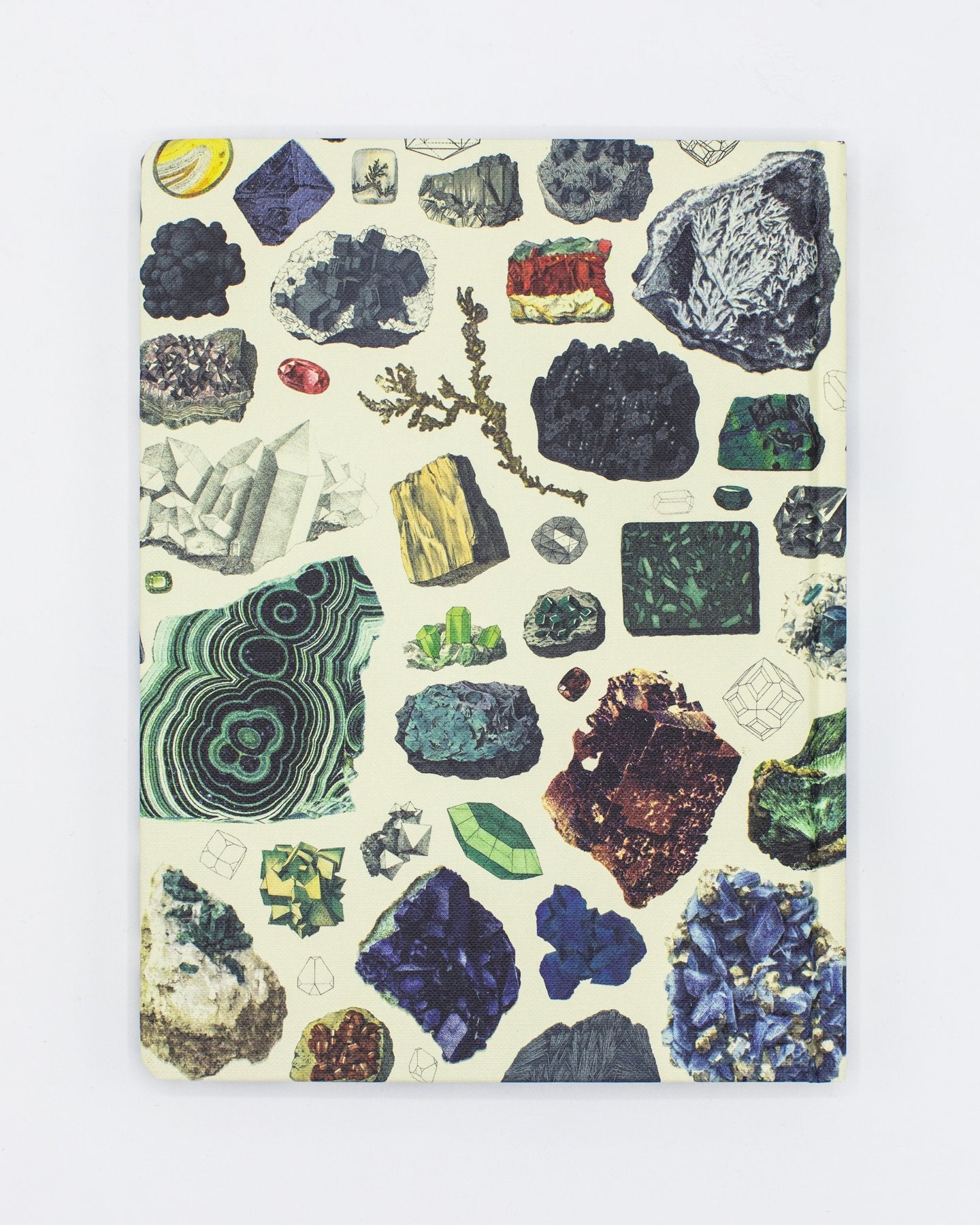Gems & Minerals Hardcover Notebook - Dot Grid