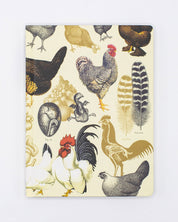 Chicken Hardcover Notebook - Dot Grid