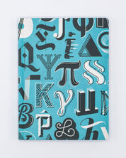 Mathematical Alphabet Hardcover Notebook - Dot Grid