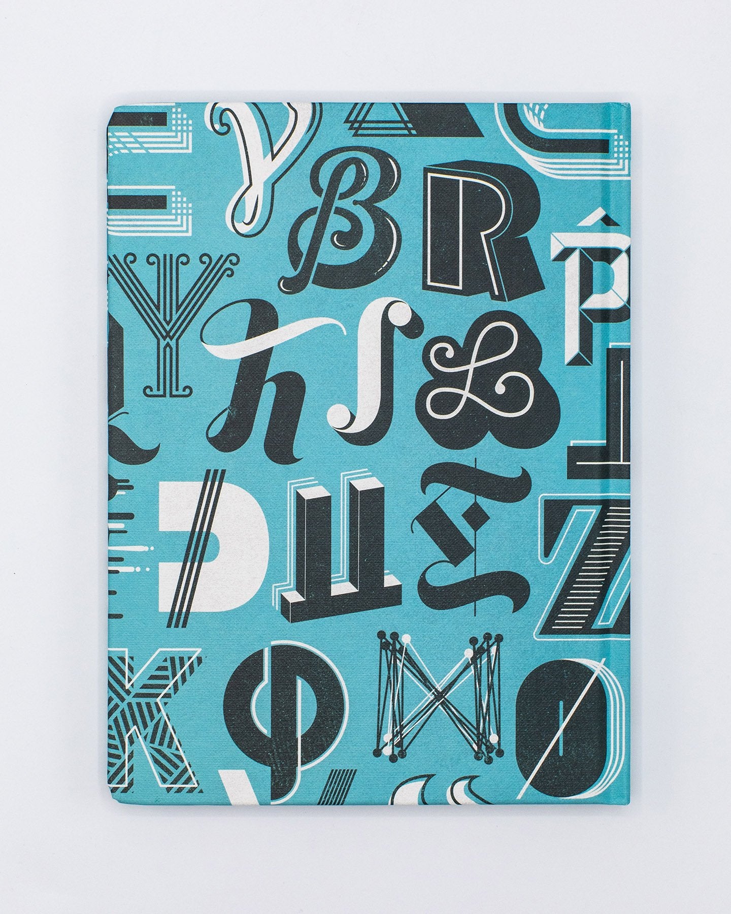 Mathematical Alphabet Hardcover Notebook - Dot Grid