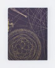 Planetary Motion Hardcover Notebook - Lined/Grid