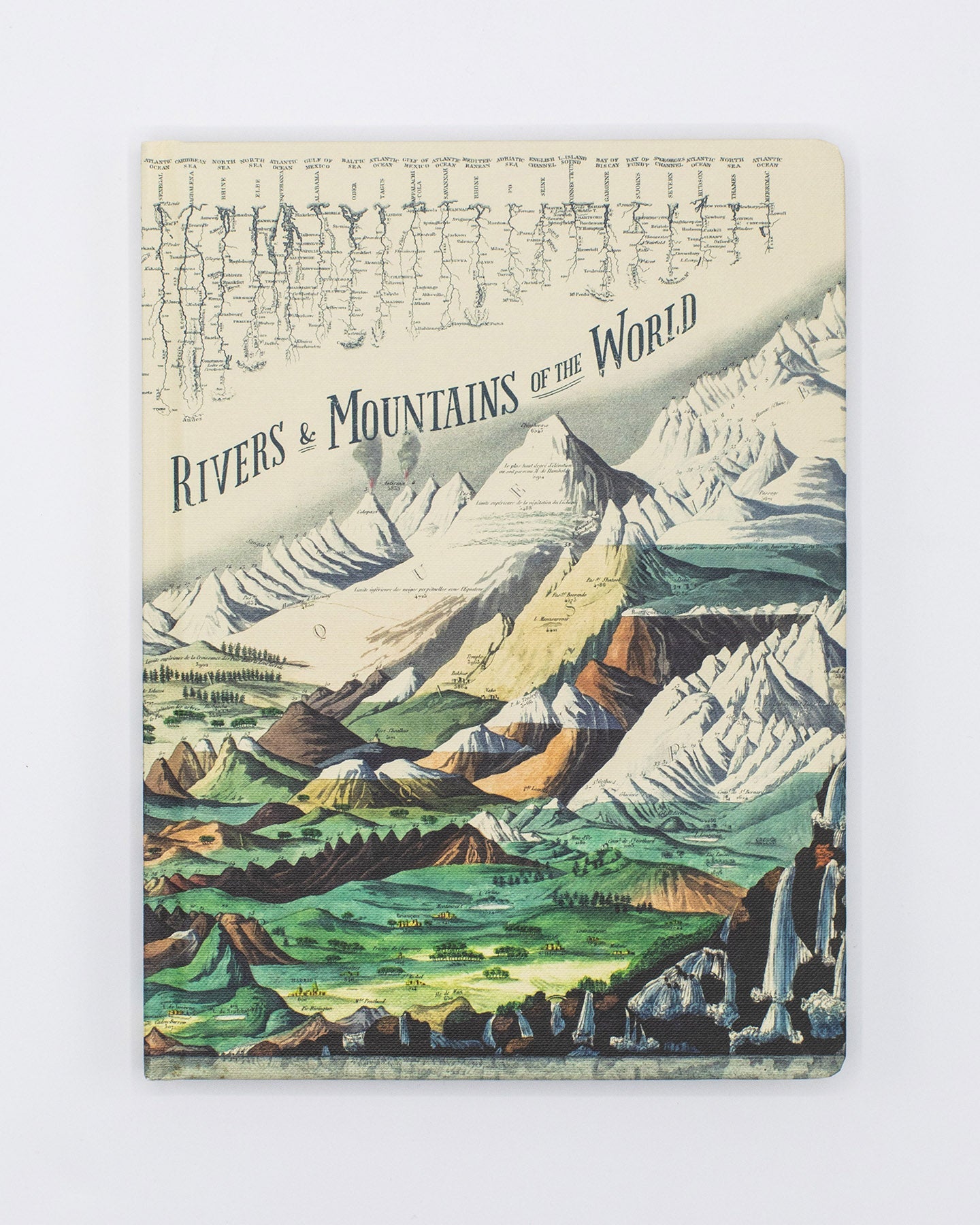 Rivers & Mountains Hardcover - Blank