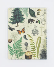 Woodland Forest Hardcover Notebook - Dot Grid