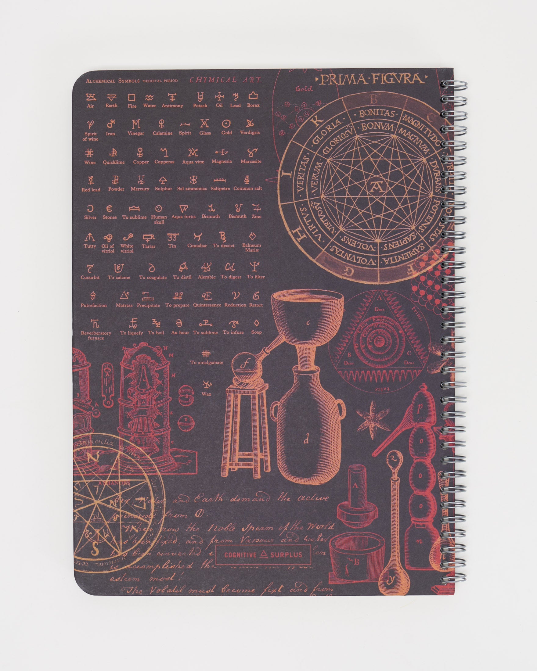 Alchemy Spiral Notebook
