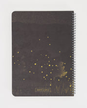 Firefly Meadow Spiral Notebook