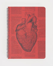 Anatomical Heart Spiral Notebook