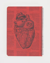 Anatomical Heart Spiral Notebook