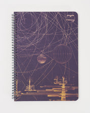 Planetary Motion in Orbit Spiral Notebook