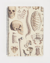 Skeleton Spiral Notebook