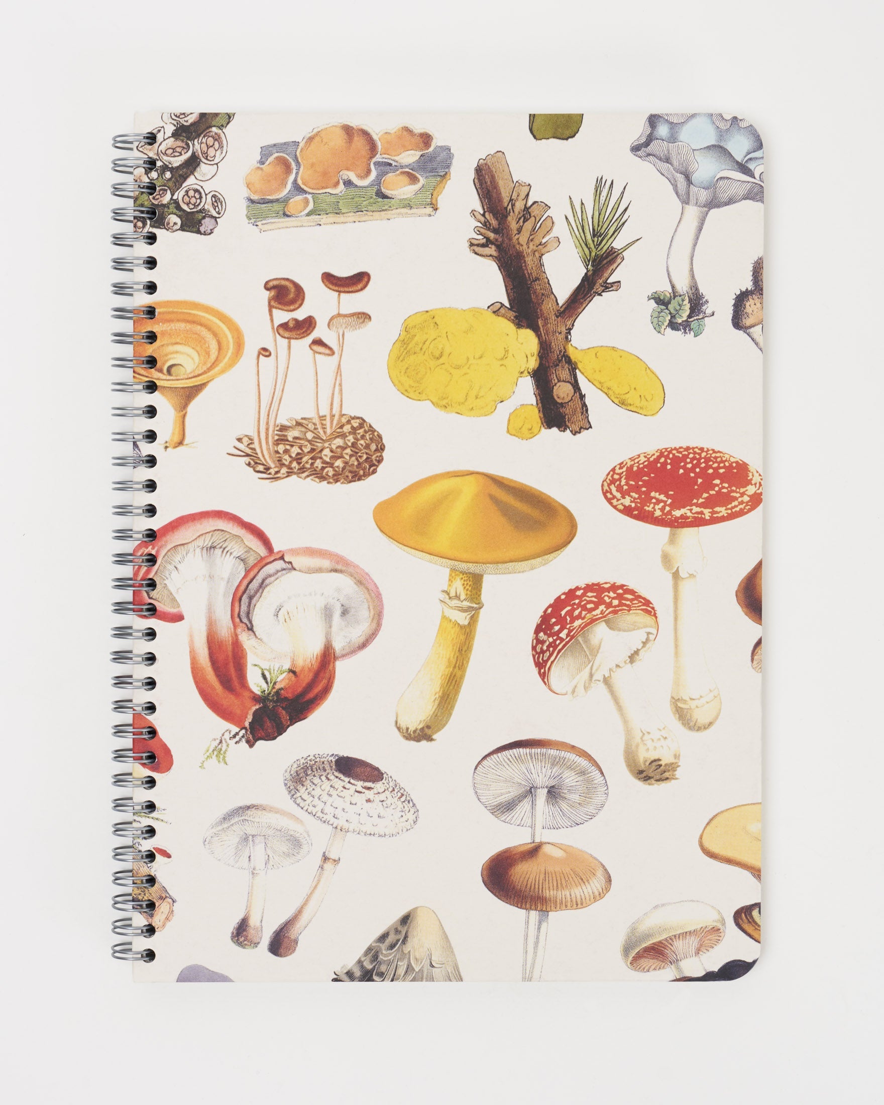 Mushrooms Spiral Notebook