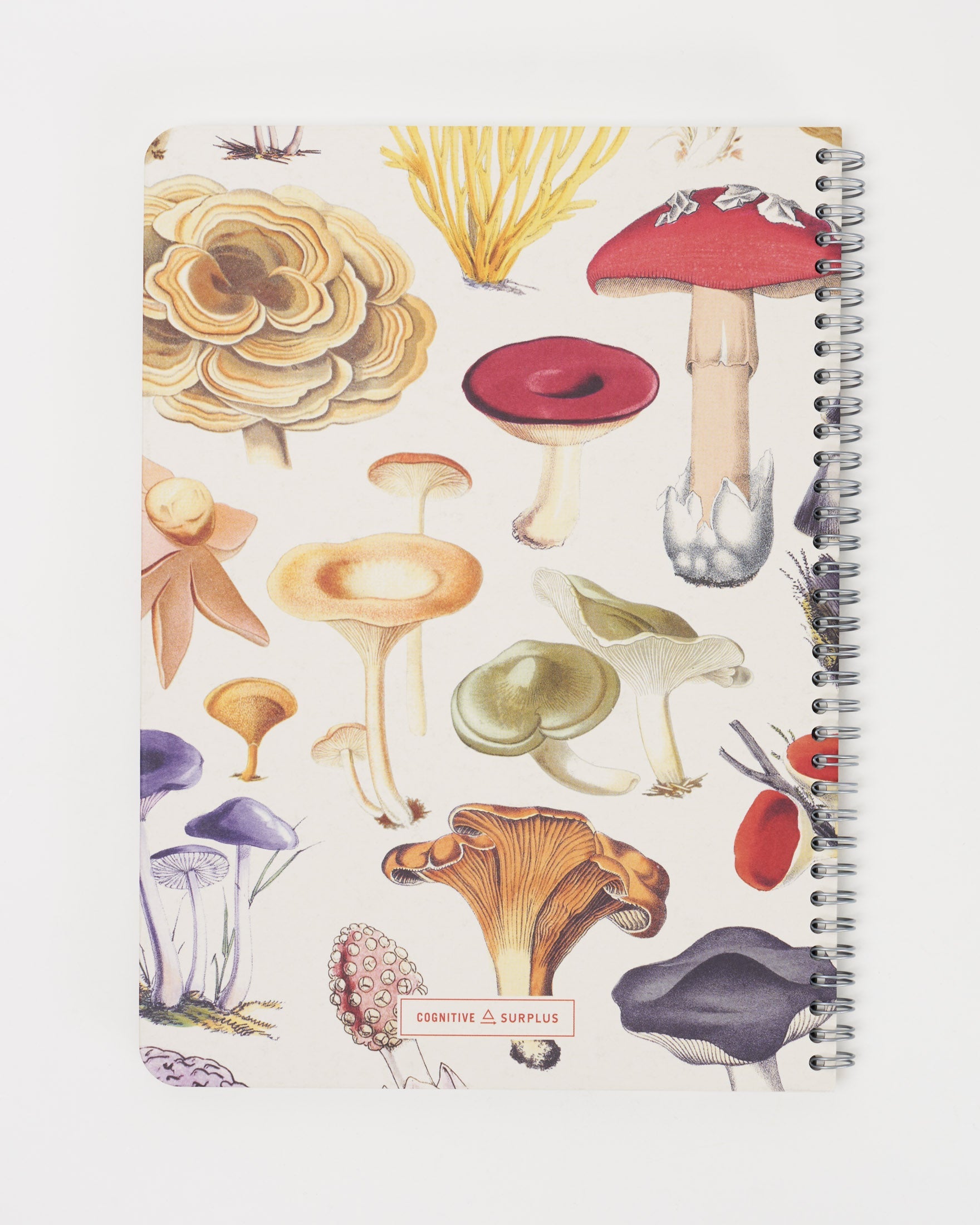 Mushrooms Spiral Notebook