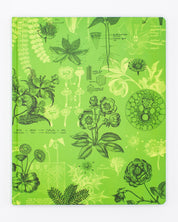 Cuaderno de laboratorio de botánica y ciencias de las plantas
