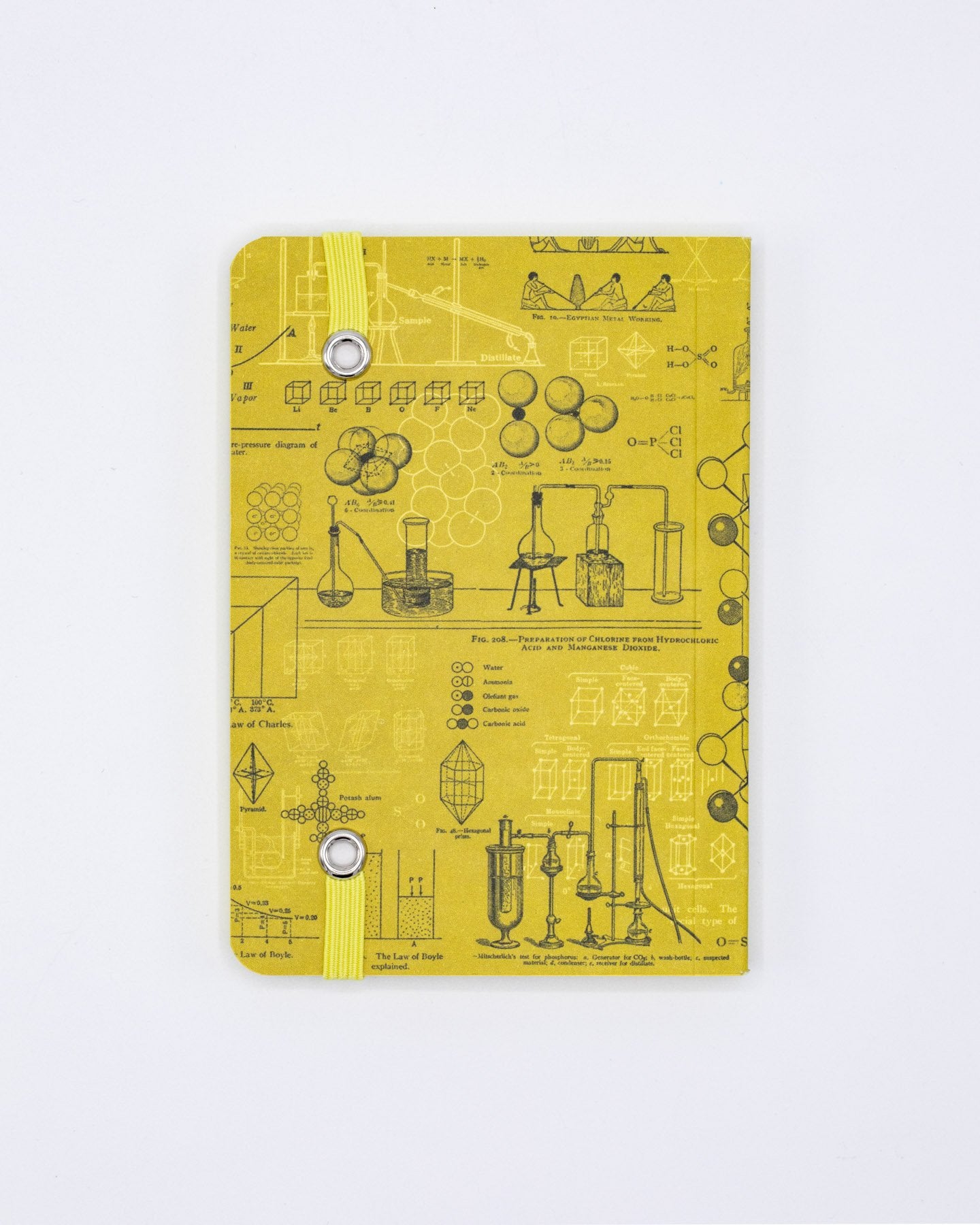 Chemistry Experiments Observation Mini Softcover Notebook