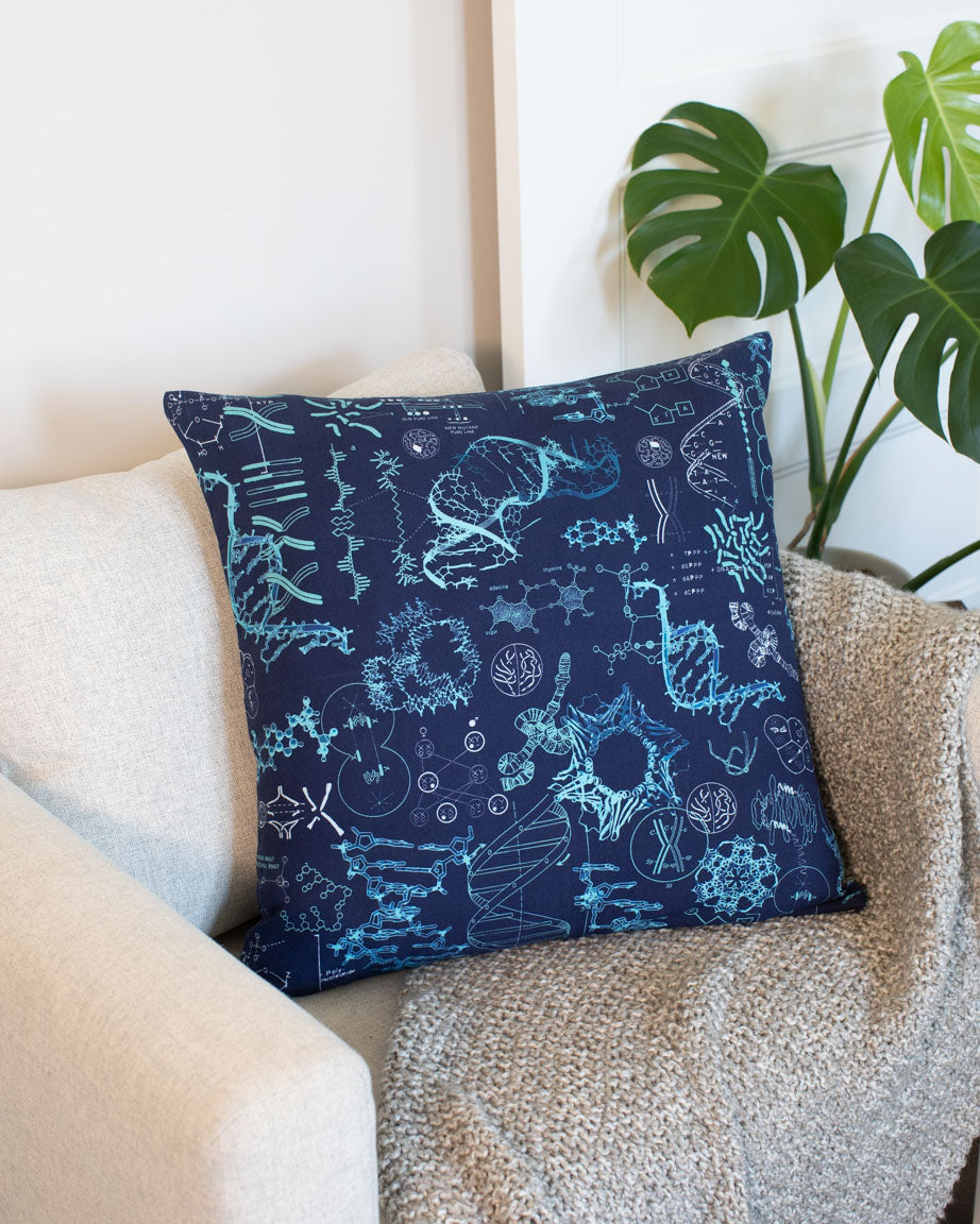 Genetics & DNA Pillow Cover