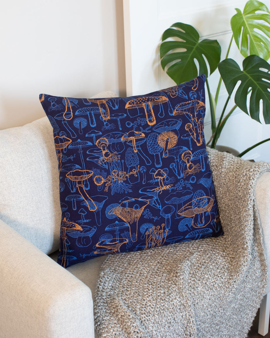 Mushrooms Pillow Cover