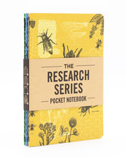 Life Science Research 4 pack by Cognitive Surplus, mini softcover, 100% recycled paper