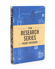 Space Science research 4 pack by Cognitive Surplus, mini softcover, 100% recycled paper, field notes