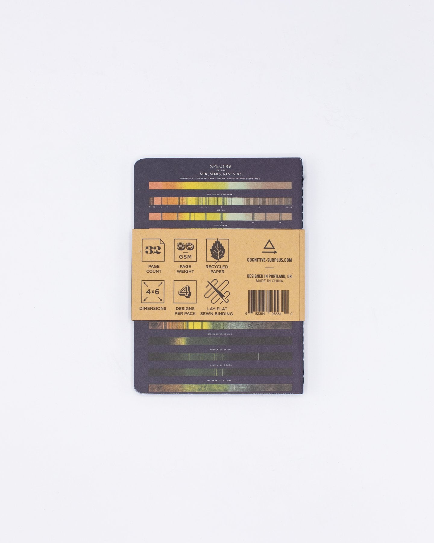 Astronomy Pocket Notebooks 4-pack