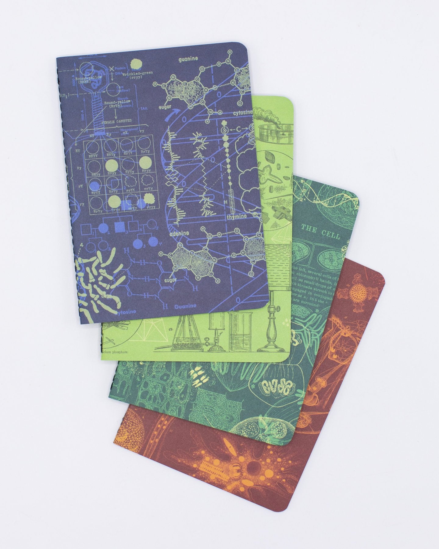 Science Lab Pocket Notebooks Set of 4 | Microbiologist – Cognitive ...