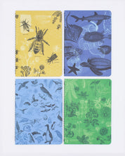 Life Science Pocket Notebook 4-pack